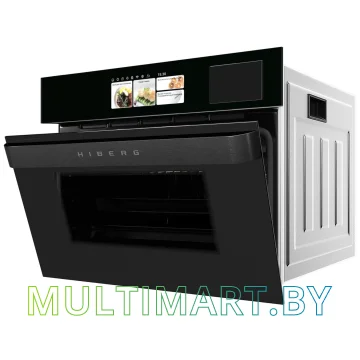 Электрический духовой шкаф Hiberg S-VM 5615 B i-Smart картинка 2